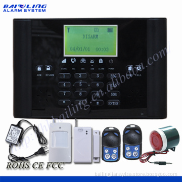 High Quality 99 Zones Wireless Burglar Alarm System--Bl6000g